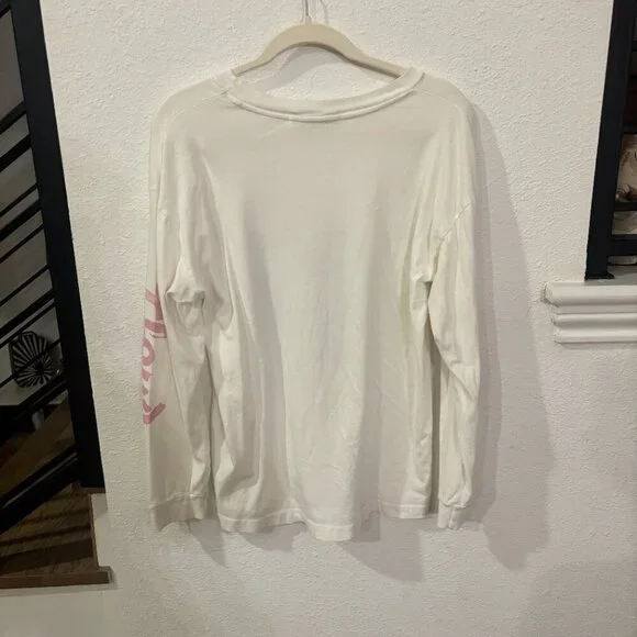 Daydreamer Pink Floyd Division bell long sleeve tee in Vintage white - Picture 3 of 7